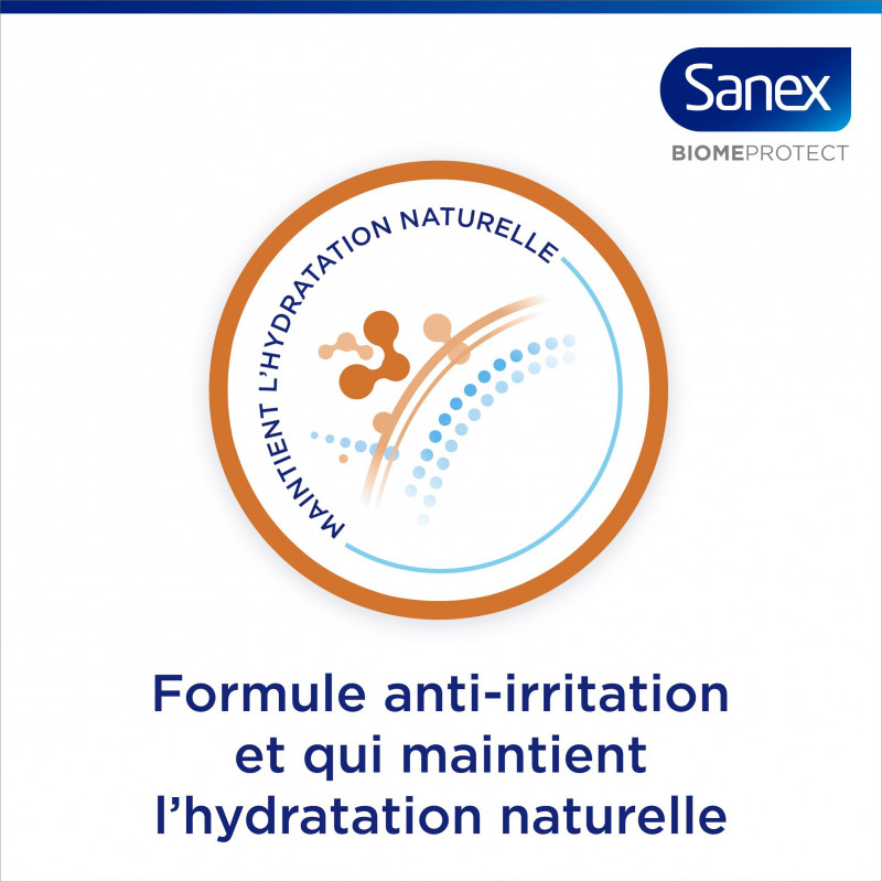 Gel douche solide Sanex Biome Protect Hypoallergénique - 100g