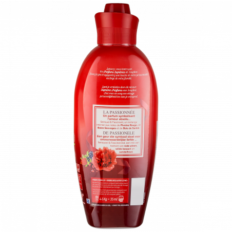 Adoucissant concentré Soupline Parfum Suprême La Passionnée 34 lavages - 800ml