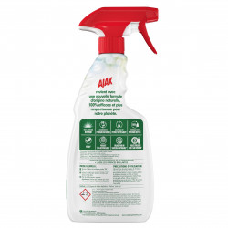 Pack de 12 - Ajax - Nettoyant Ménager Multi Surfaces Multi-Usages Spray - 500ml