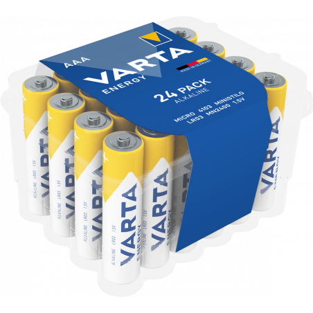 Varta - Piles ENERGY AAA boîte de 24 Varta - Piles ENERGY AAA boîte de 24