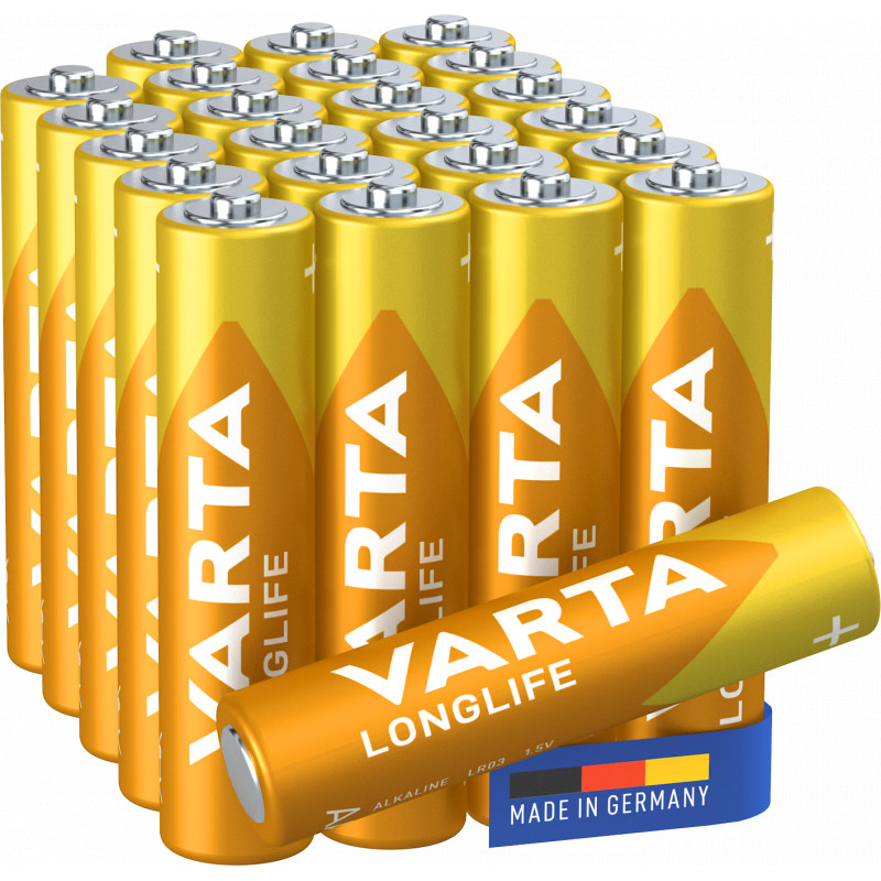 Varta - Piles LONGLIFE AAA boîte de 24