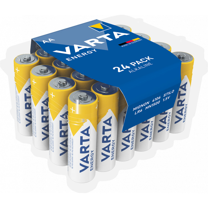 Varta - Piles ENERGY AA boîte de 24