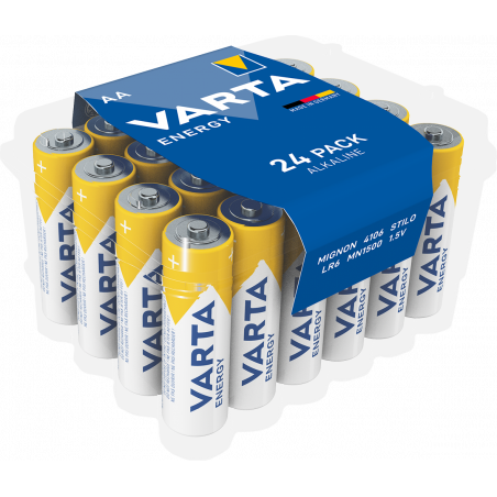 Varta - Piles ENERGY AA boîte de 24