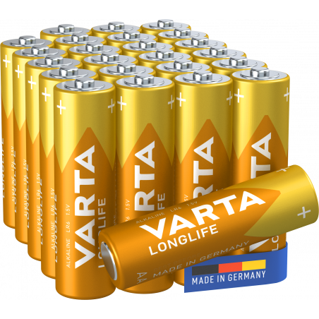 Varta - Piles LONGLIFE AA boîte de 24