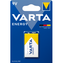 Varta - Pack de 4 Pile ENERGY 9V (6LR61) blister de 1