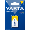 Varta - Pack de 4 Pile ENERGY 9V (6LR61) blister de 1