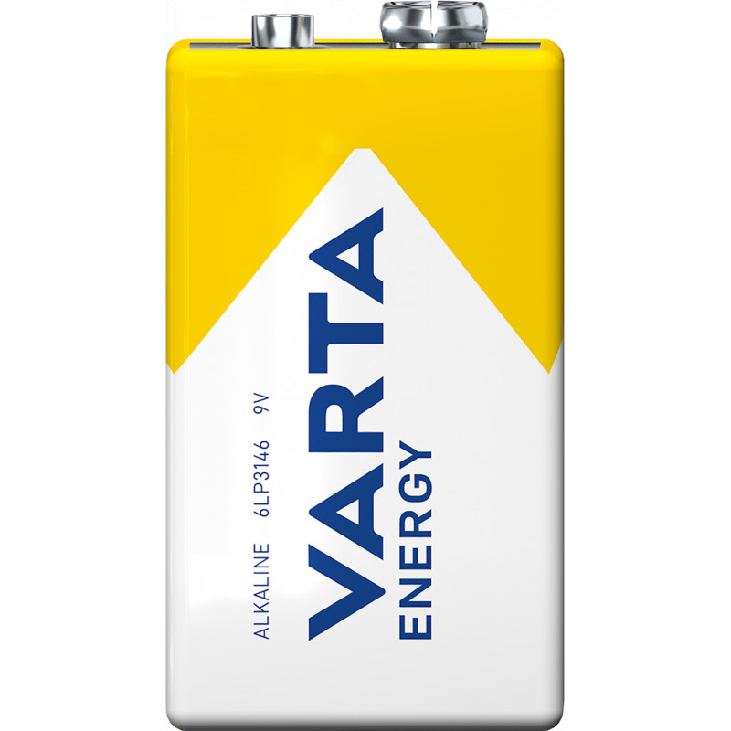 Varta - Pack de 4 Pile ENERGY 9V (6LR61) blister de 1