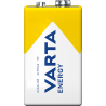 Varta - Pack de 4 Pile ENERGY 9V (6LR61) blister de 1