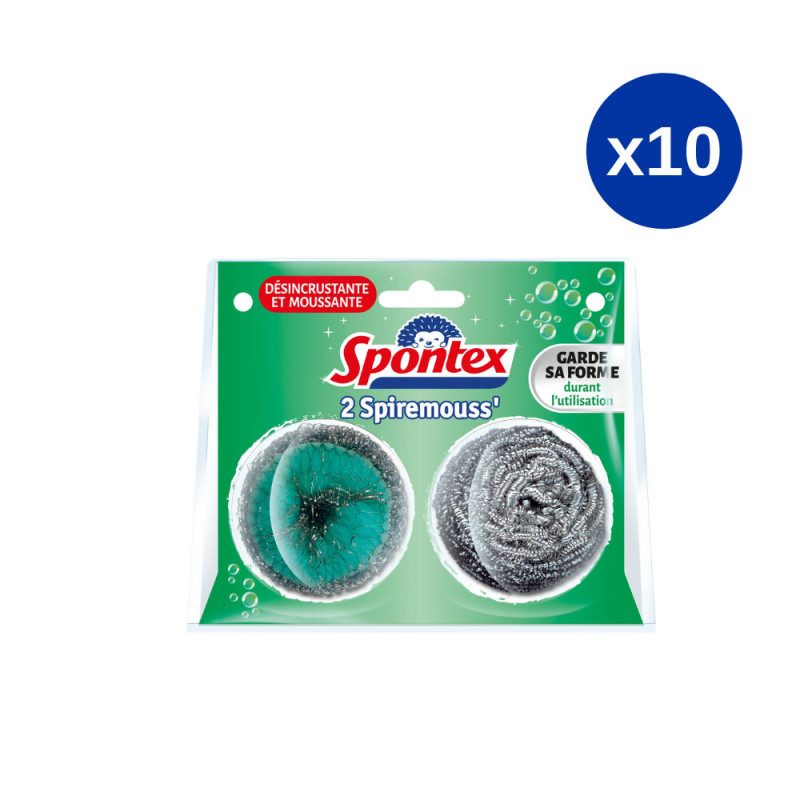 Pack de 10 - Spontex - 2 Spiremouss'