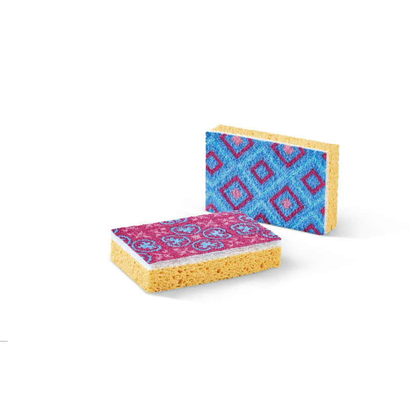 Pack de 16 - Spontex - 2 Eponges Gratte-Partout