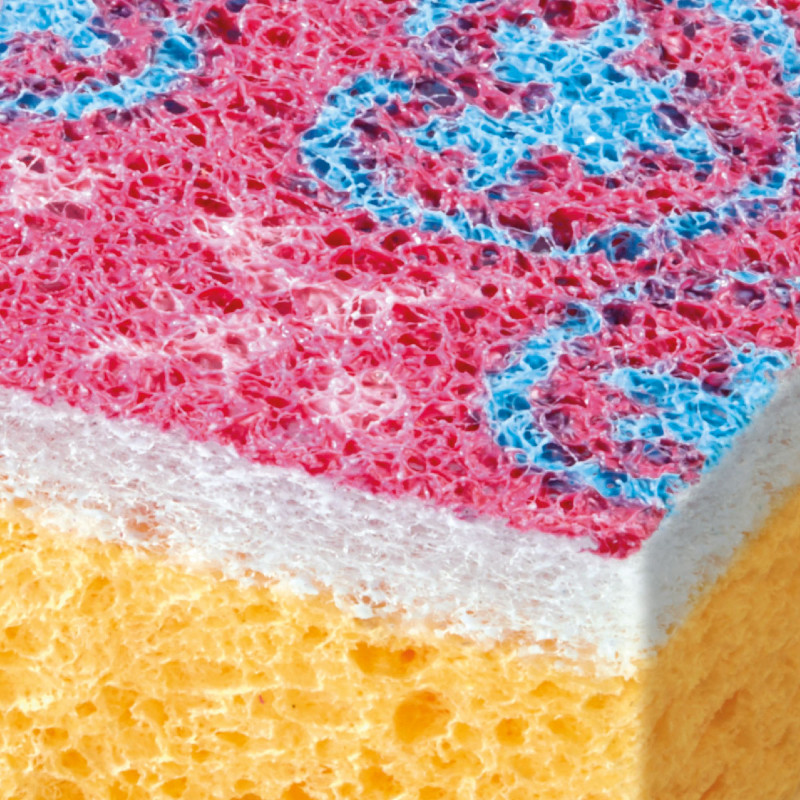 Pack de 16 - Spontex - 2 Eponges Gratte-Partout