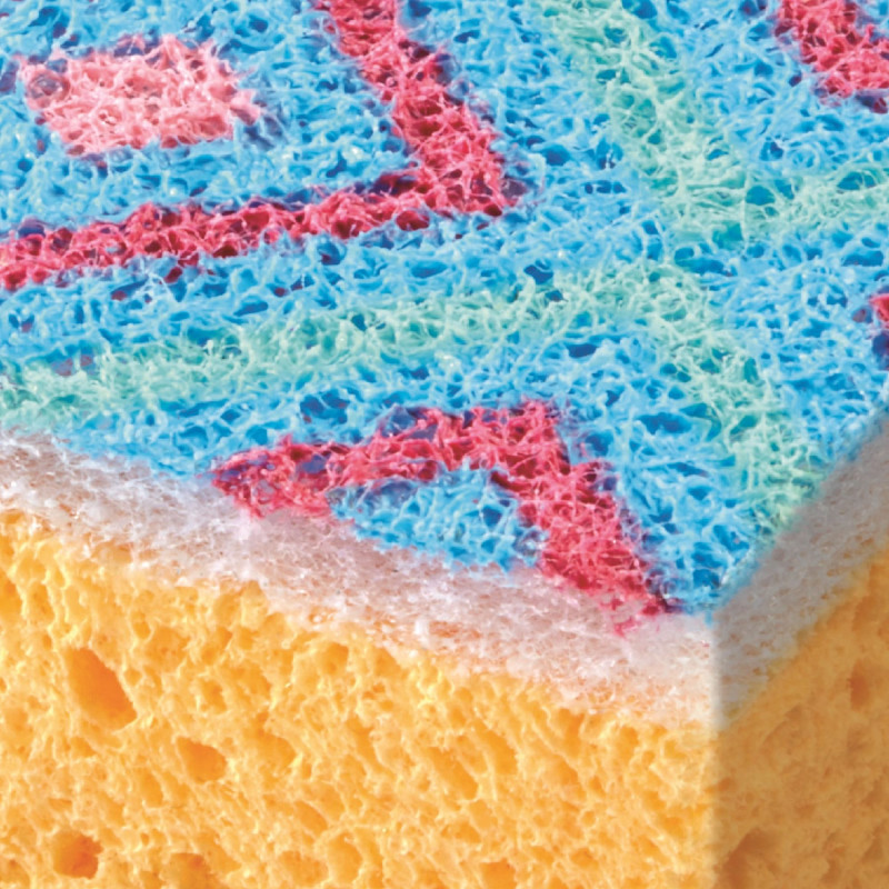 Pack de 16 - Spontex - 2 Eponges Gratte-Partout