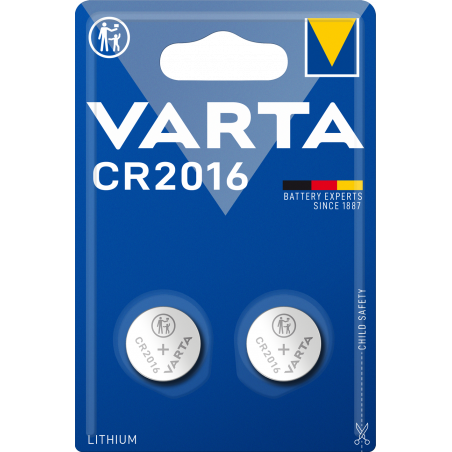 Varta - Pile électronique CR2016 blister de 2