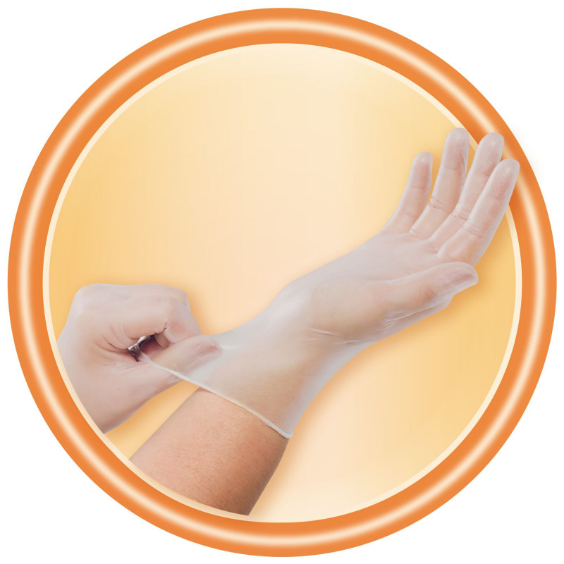 Mapa - 1 boite de 100 gants jetables Résistance Pro - T.L