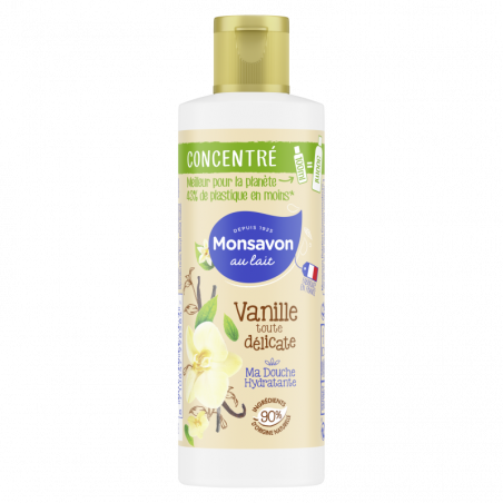 Pack de 12 Monsavon Gel Douche Concentrée Vanille 100ml