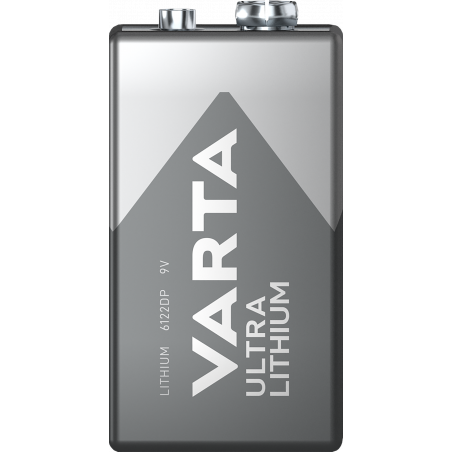 Varta - PILES ULTRA LITHIUM 9V blister de 1