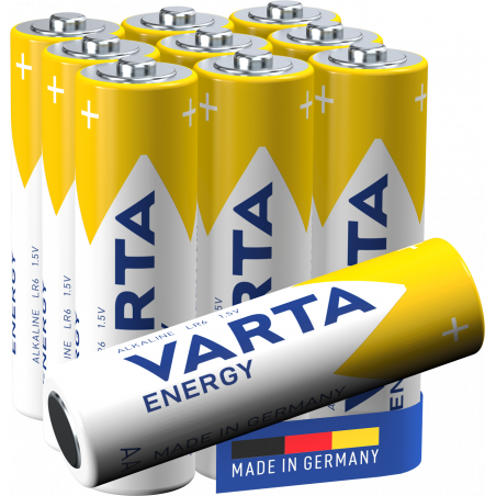 Varta - Blister de 10 Piles Alcalines ENERGY AA