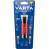 Varta - Torche LED Outdoor sport ROUGE + 3 piles AAA