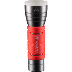 Varta - Torche LED Outdoor sport ROUGE + 3 piles AAA