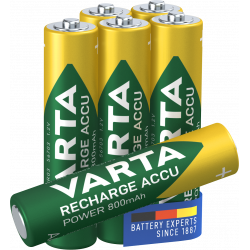 Varta - Pile rechargeable AAA 800mAh  blister de 6