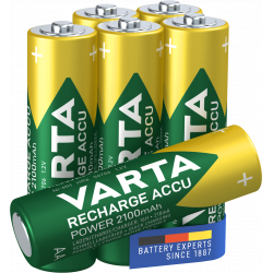 Varta - Pile rechargeable AA 2100 mAh blister de 6