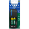 Varta - Pocket Chargeur + 4 piles rechargeables AA 1600 mAh
