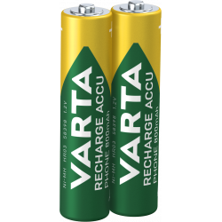 Varta - Pile rechargeable AAA 800 mAh Phone Accus blister de 2