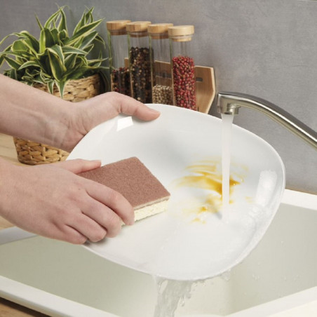 Spontex - 2 Eponges grattantes sans colorant