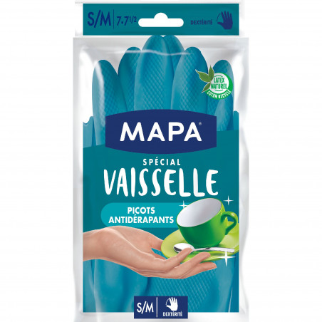 Mapa - 1 paire de gants Spécial Vaisselle - T.S/M