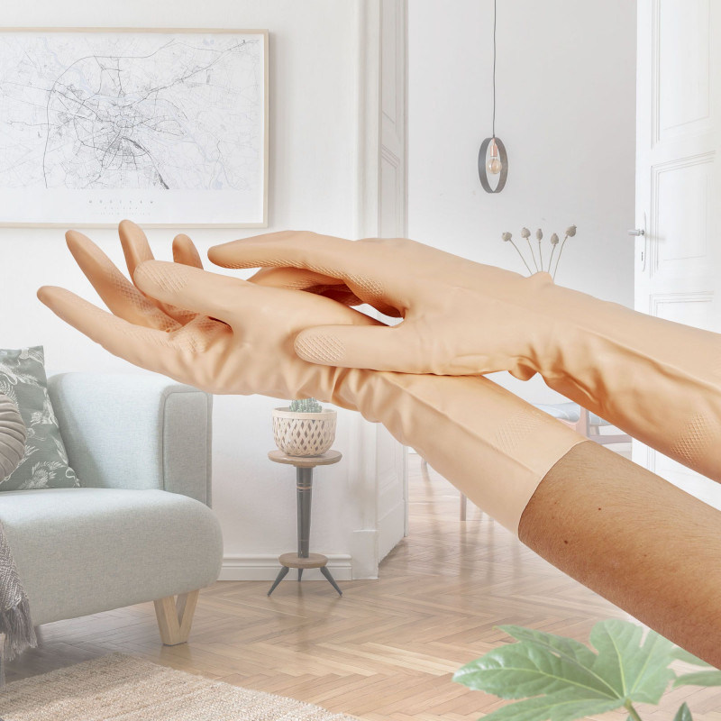 Mapa - 1 paire de gants de ménage Mains Sensibles - T.L