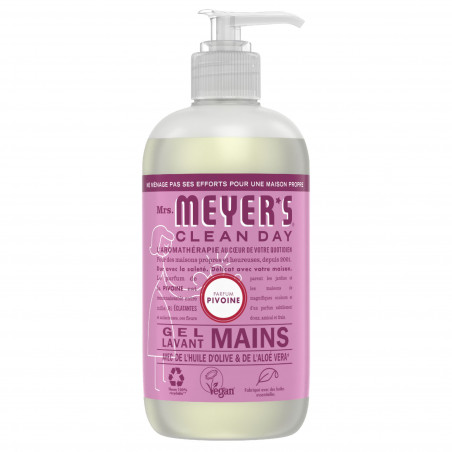 MRS MEYER'S CLEAN DAY SAVON MAINS PARFUM PIVOINE 370 ML
