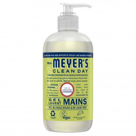 MRS MEYER'S CLEAN DAY SAVON MAINS PARFUM VERVEINE CITRONNEE 370 ML