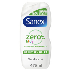 Pack de 6 - Sanex Gels douche Essentiel enfants 475ml
