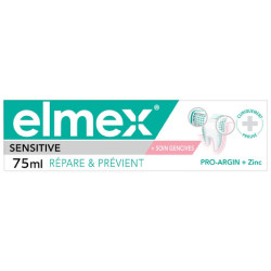 Pack de 24 Dentifrices elmex® Sensitive Dents Sensibles Répare & Prévient - 75 ml