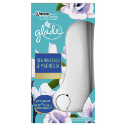 GLADE - PACK DE 4 ELEGANCE SENSE & SPRAY DIFFUSEUR SEA MINERALS & MAGNOLIA...