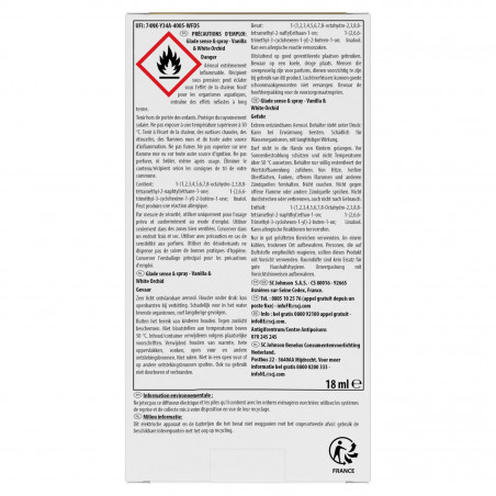 GLADE ELEGANCE SENSE & SPRAY DIFFUSEUR VANILLA & WHITE ORCHID