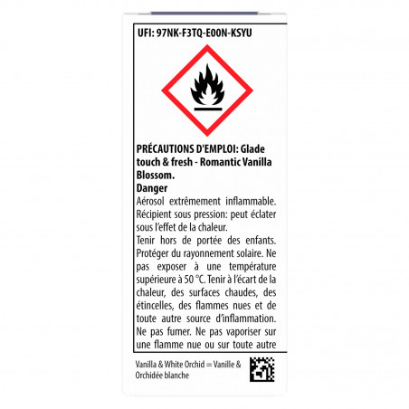 GLADE - PACK DE 4 ELEGANCE TOUCH & FRESH RECHARGE VANILLA & WHITE ORCHID 10 ML GLADE - PACK DE 4 ELEGANCE TOUCH & FRESH RECHARGE VANILLA & WHITE ORCHID 10 ML