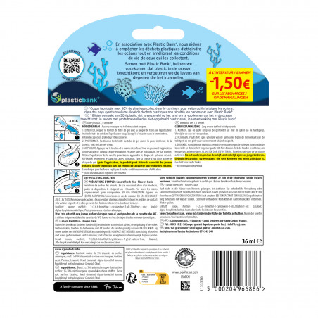 CANARD -  PACK DE 10 FRESH DISC BLISTER BOITIER 6 DISQUES FLOWERS OASIS