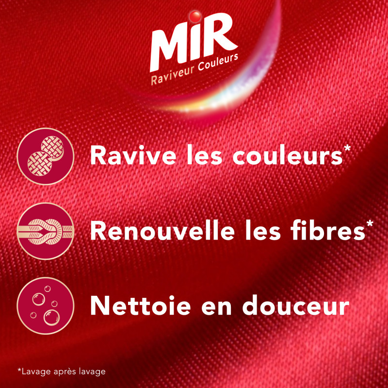 Lot de 5 - Mir Raviveur Couleurs 1.5L
