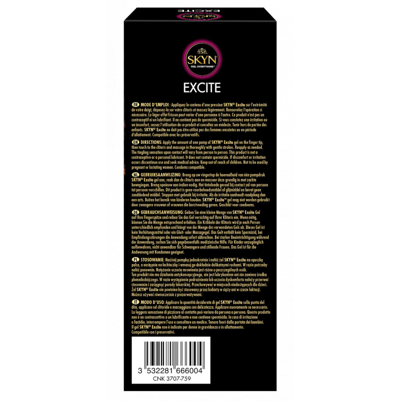 Skyn Gel Excite 15Ml