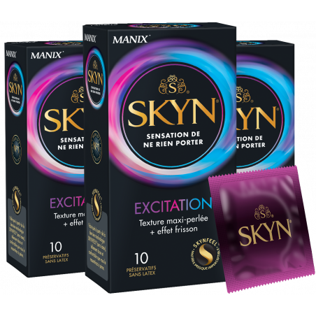 Lot de 3 - Skyn Excitation 10