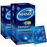 Lot de 2 - Manix Contact Plus 24