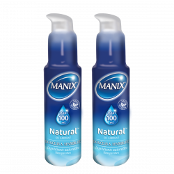 Lot de 2 - Manix Gel Natural 100 Ml