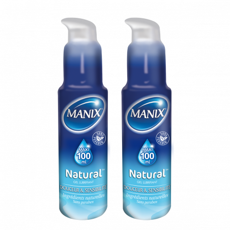 Lot de 2 - Manix Gel Natural 100 Ml