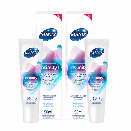 Lot de 2 - Manix Gel Intimity 50 Ml