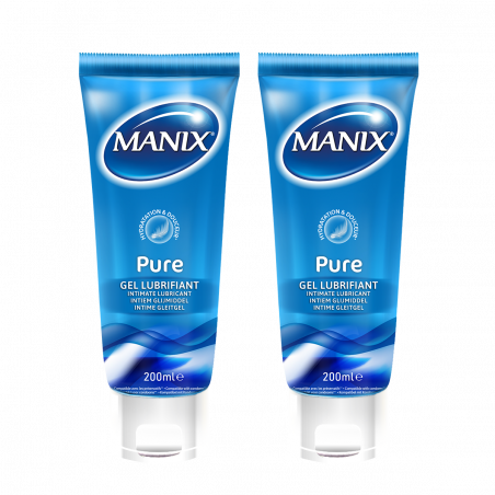 Lot de 2 - Manix Pure Gel Tube 200 Ml