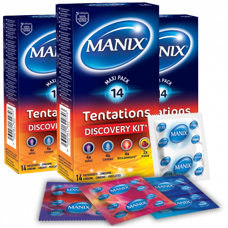 Lot de 3 - Manix Tentations 14