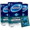 Lot de 3 - Manix Supreme 10