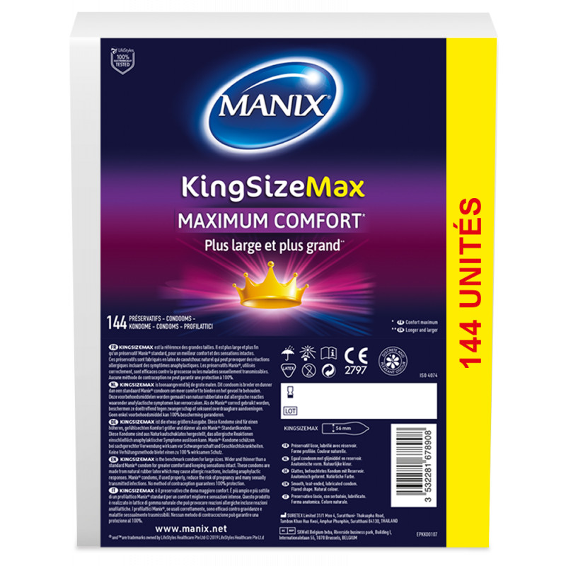 Manix King Size Max 144