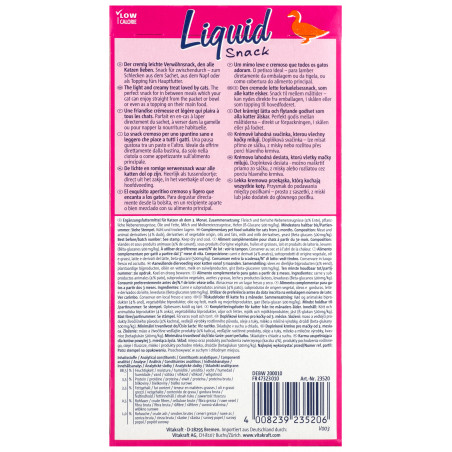 Vitakraft Liquid Snack - Friandise pour Chat au Canard
